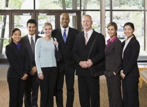 Business People Smiling